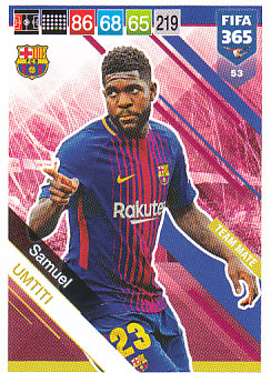 Samuel Umtiti FC Barcelona 2019 FIFA 365 #53